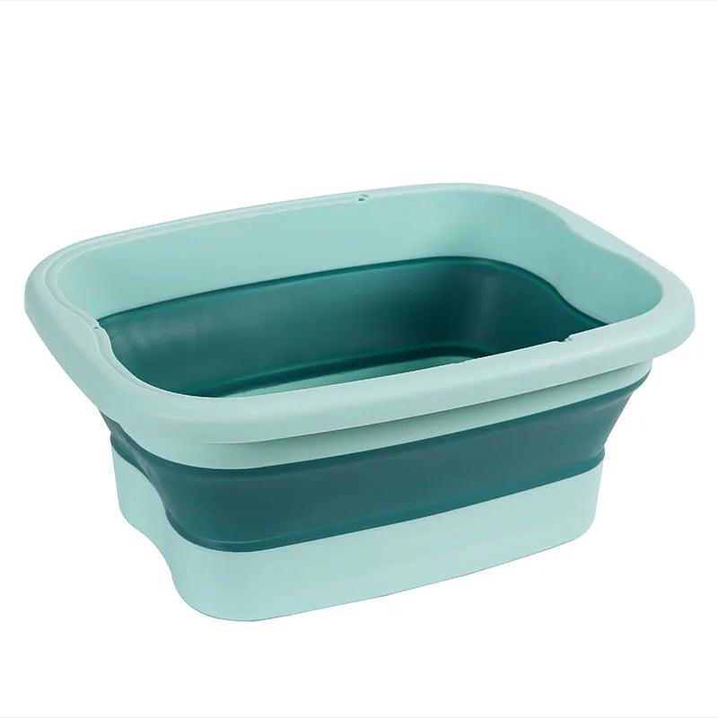 Footbath Massage Bucket Spa Foot Bath Bucket Household Soaking Bucket Folding Basin Sauna Bathtub Pedicure Foldable Bath Bathtub