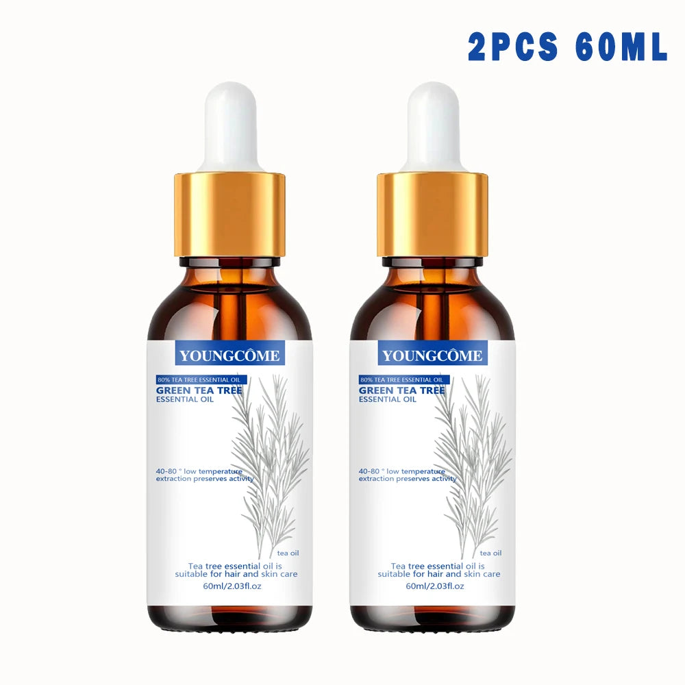 Tea Tree Essential Oil , Nature for Aromatherapy, Diffuser, Humidifier, Woody, Relieving Stress,Massage Muscle