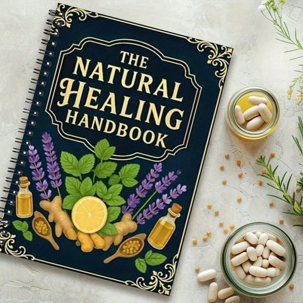Manual of Natural Healing: Herbal Essential Oil Diet, Ancient Home Care, Self-healing, Simple Health Book