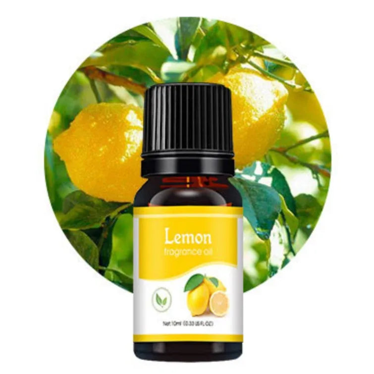 Aromatherapy Essential Oils Water Soluble Oil Diffuser Aromatherapy - Rose, Lavender,Lemon, Peppermint, Lemongrass, sandalwood,