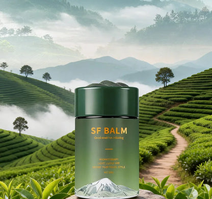 New high-end car aromatherapy with long-lasting fragrance and solid ointment for mountain viewing