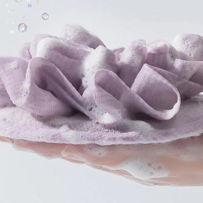 Bath Scrubber For Body Loofah Ball Shower Body Wash Ball Massage Bath Flower Towel For Body Best Body Scrub For Shower Bath Tool