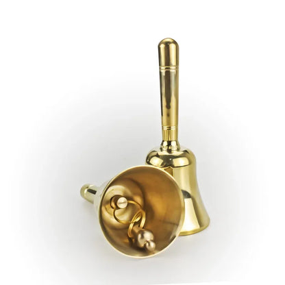 Brass Hand Bell Meditation Mindfulness Yoga Hand Bells Spiritual Relaxation Diapasons Bells Sound Healing Musical Instruments