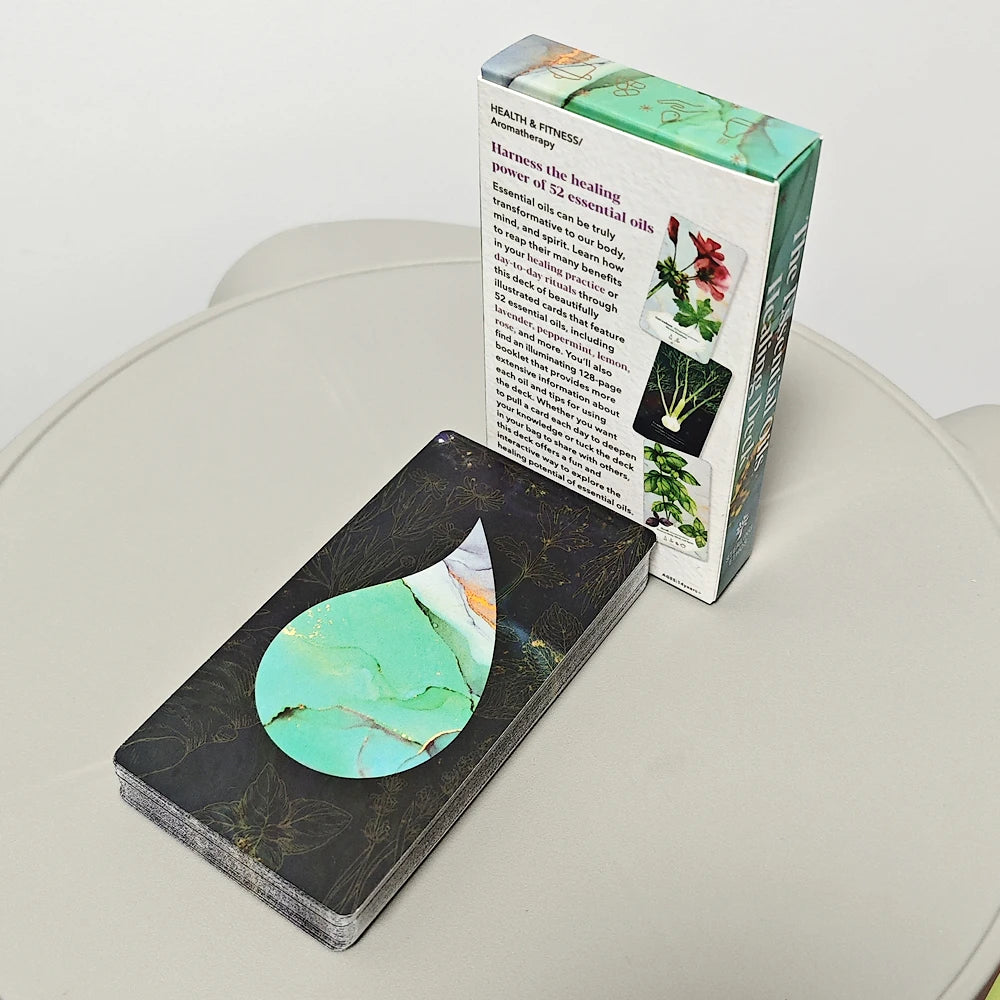 52 Cards To Enhance Body, Mind & Spirit 11*6cm The Essential Oils Healing Deck