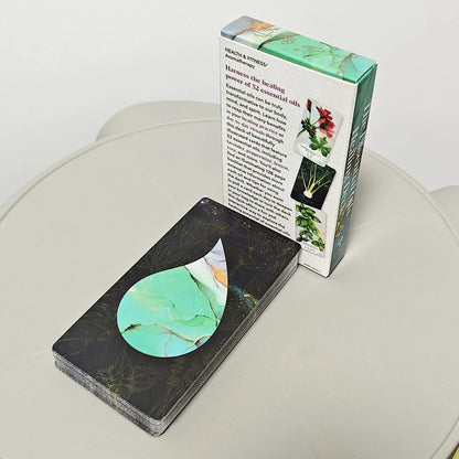 52 Cards To Enhance Body, Mind & Spirit 11*6cm The Essential Oils Healing Deck