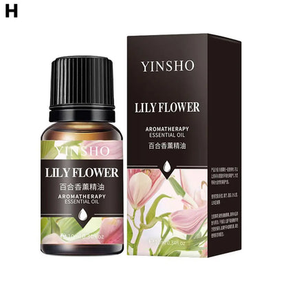 10PCS Essential Fragrance Oil for DIY Candles Making Pure Nature Oil for Diffuser Aromatherapy Fragrance Oil Vanilla Lavender