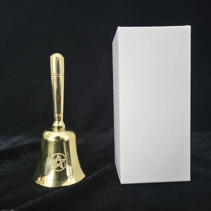 Brass Hand Bell Meditation Mindfulness Yoga Hand Bells Spiritual Relaxation Diapasons Bells Sound Healing Musical Instruments