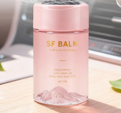 New high-end car aromatherapy with long-lasting fragrance and solid ointment for mountain viewing