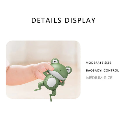 Bath Toys for Children New Baby Bath Swimming Bath Toy Cute Frogs Clockwork Baby Bath Toy Brinquedos Infantil игрушки для детей