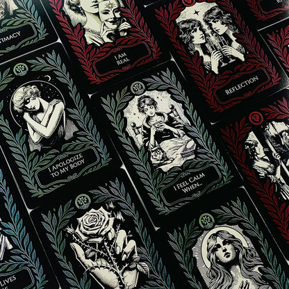 SHE IS Game Cards A Mindfulness Deck Inner Dialogue & Self-Reflection Cards Entle Self-Care Tool For Becoming & Belonging Game