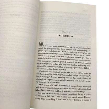 Mindset: the New Psychology of Success by Carol S. Dweck - English Book Foreign Literature Inspirational Reading Material