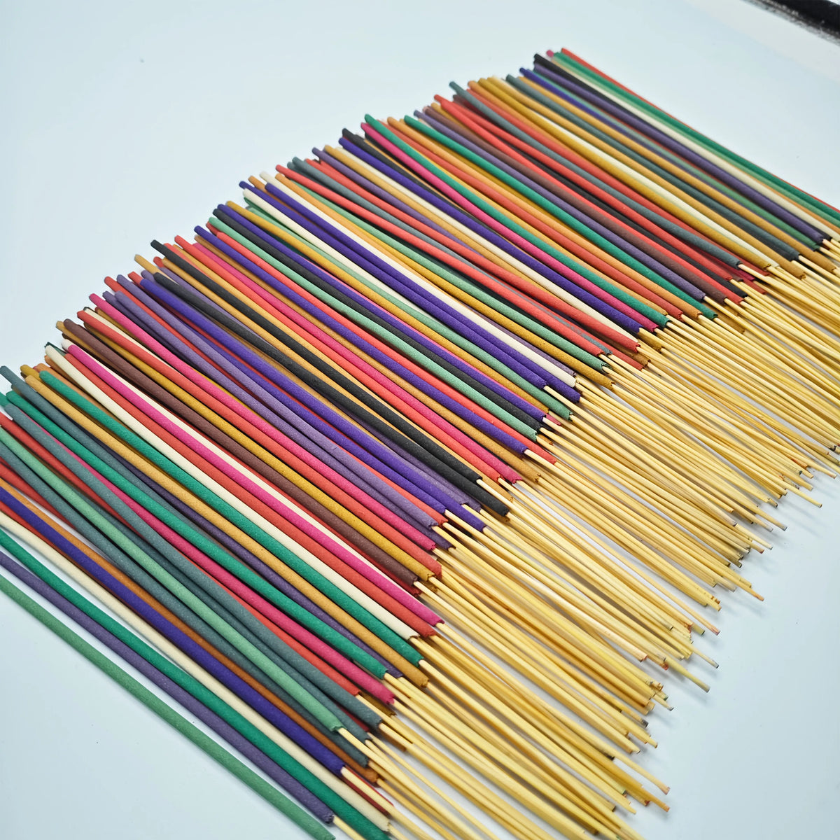 15 Kinds of Essential Oil Infused Aroma Sticks, 60/120/225 Pieces, 22cm, Burn Time 38 Minutes, Coffee, Lavender, Tulip, Lily, Jasmine, Rose, Sage, Ocean, Milky, Cherry Blossom, Dragon's Blood, Sandalwood, Eucalyptus, Vanilla,