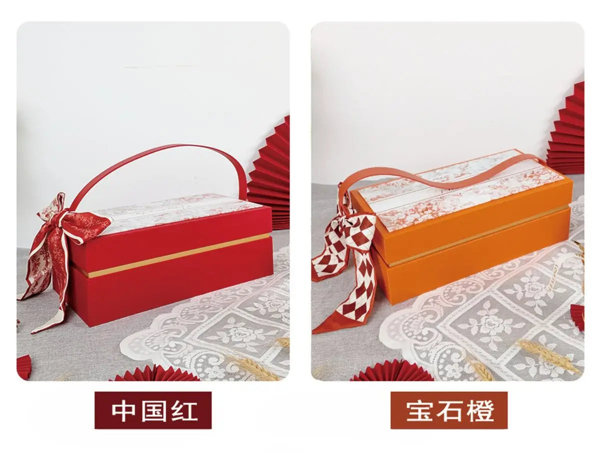 Wedding Companion Gift Male Best Man Gift Box Premium Light Luxury Bridesmaids Handheld Practical Wedding Candy Box