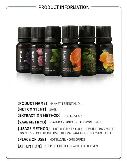 10Ml Natural Essential Oil Multi-Use Body Massage Oil For Skin Care Aromatherapy Relax Sleep Stress Relief Aroma Essential Oil