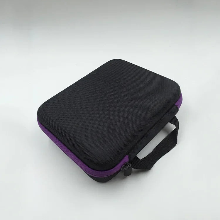 63 Bottles Essential Oil Carry Case for 1ml -3ml Essence Oil Bottles Box Travel Carry Case Travel Home Portable Hand Bag Tools