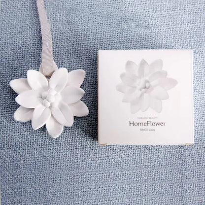 Aromeasy Ceramic Aromatherapy Air Freshener Home Decor Aroma Diffuser Mist Maker Diffuser with Aromatic Ribbon Home Decor