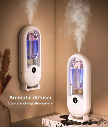 Aromatherapy Essential Oil Machine, Aroma Diffuser, Timed Rechargeable, 5-Mode, Living Room, Bathroom, Air Freshman