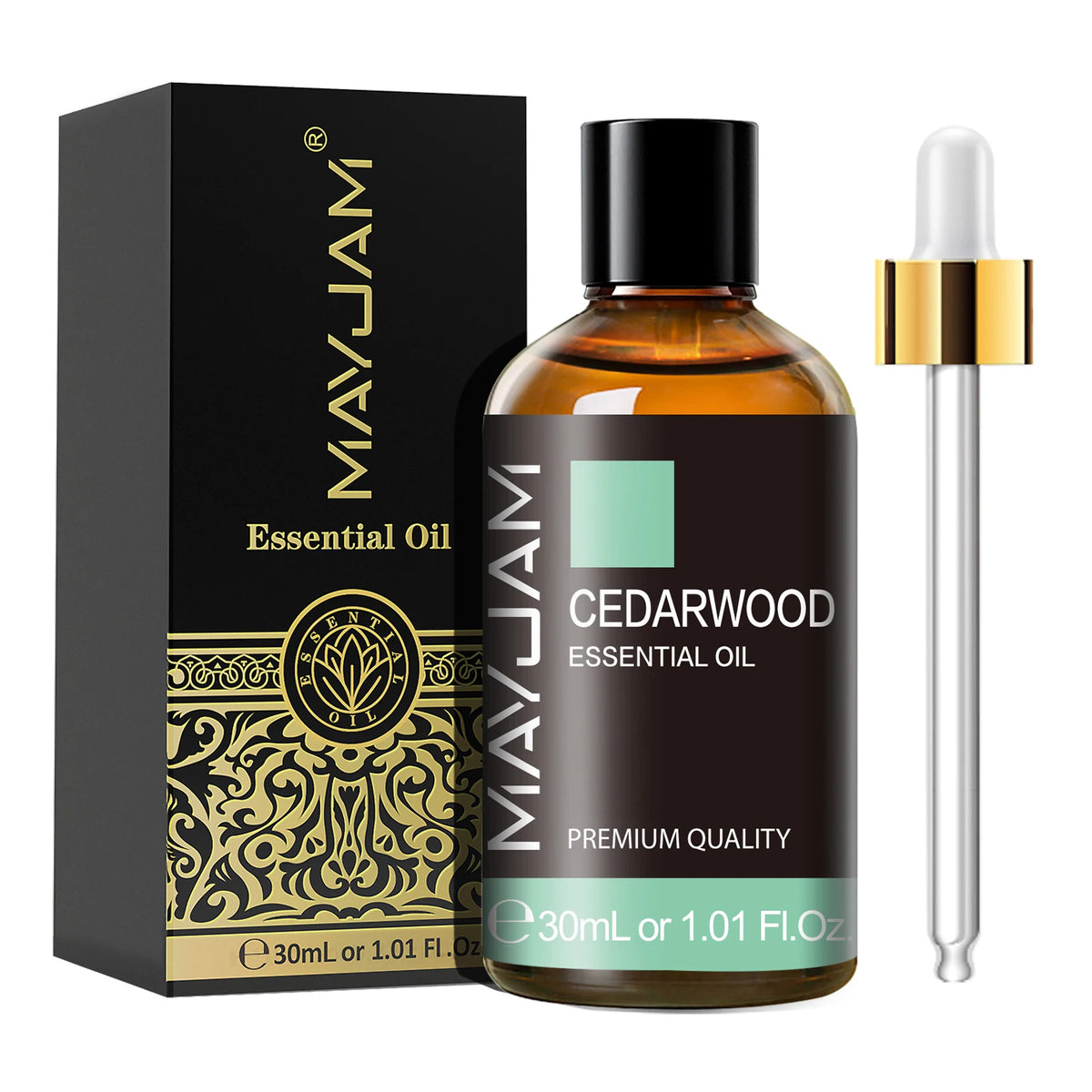 MAYJAM 1PCS 30ML Aromatherapy Essential Oil Lavender Vanilla Jasmine Eucalyptus Peppermint Aroma Oil for Diffuser Candle Soap