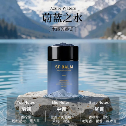 New high-end car aromatherapy with long-lasting fragrance and solid ointment for mountain viewing