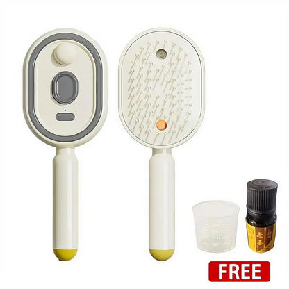 Electric Spray Comb Set Airbag Massage Comb Essential Oil Atomization Care Self Cleaning Anti Static Wrapping Hair Comb