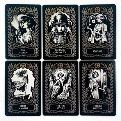 SHE IS Game Cards A Mindfulness Deck Inner Dialogue & Self-Reflection Cards Entle Self-Care Tool For Becoming & Belonging Game