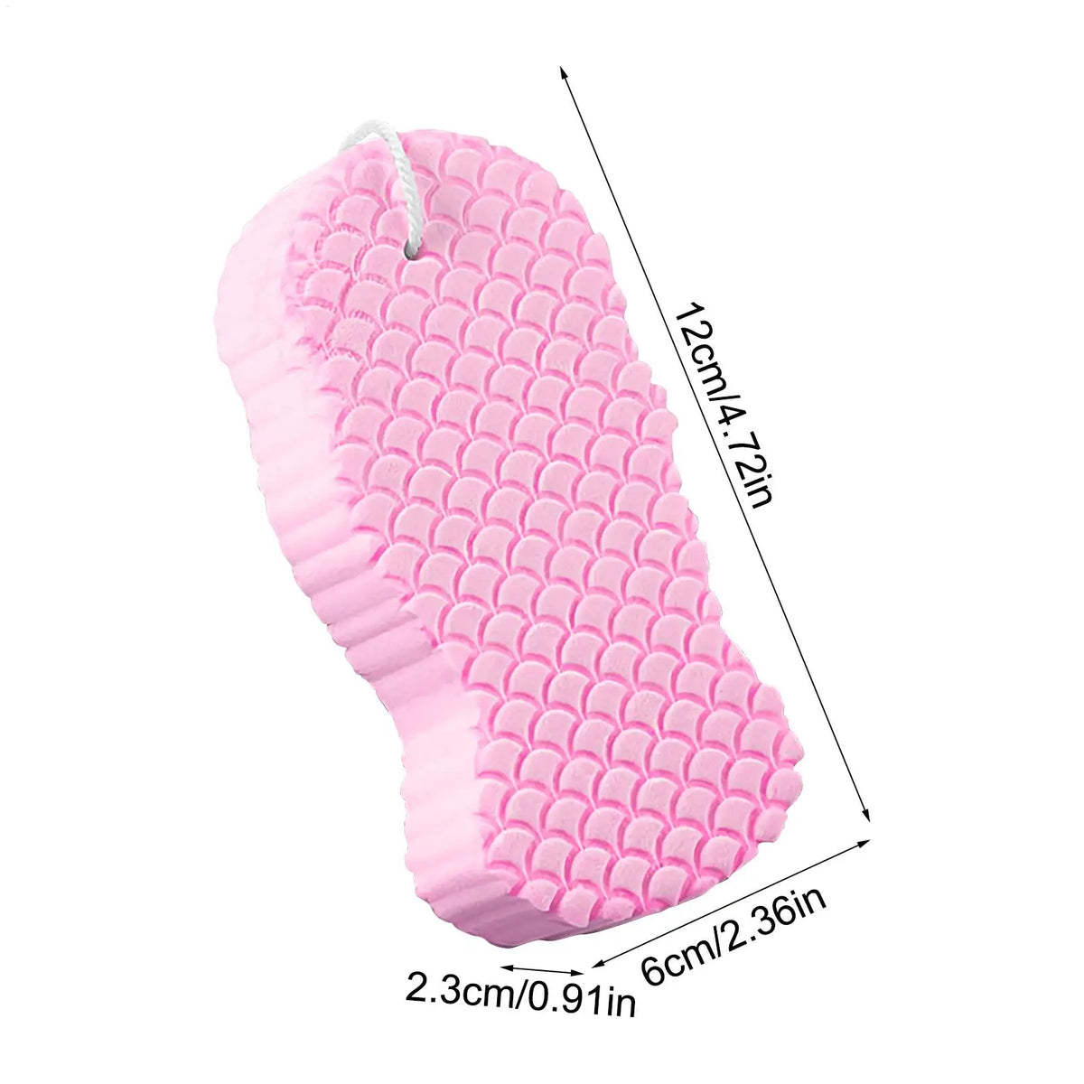 Bath Sponges for Shower Soft Back Scrubbing Tool Scrubbing Towel Children Pregnant Women Adults Body Cleansing Home Bathroom