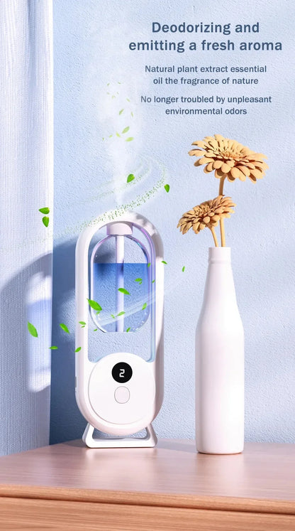 Aromatherapy Essential Oil Machine, Aroma Diffuser, Timed Rechargeable, 5-Mode, Living Room, Bathroom, Air Freshman