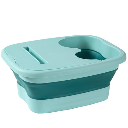 Footbath Massage Bucket Spa Foot Bath Bucket Household Soaking Bucket Folding Basin Sauna Bathtub Pedicure Foldable Bath Bathtub