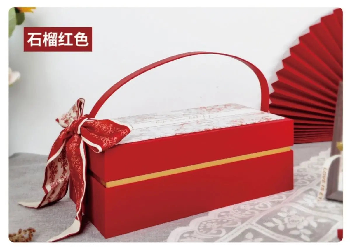 Wedding Companion Gift Male Best Man Gift Box Premium Light Luxury Bridesmaids Handheld Practical Wedding Candy Box