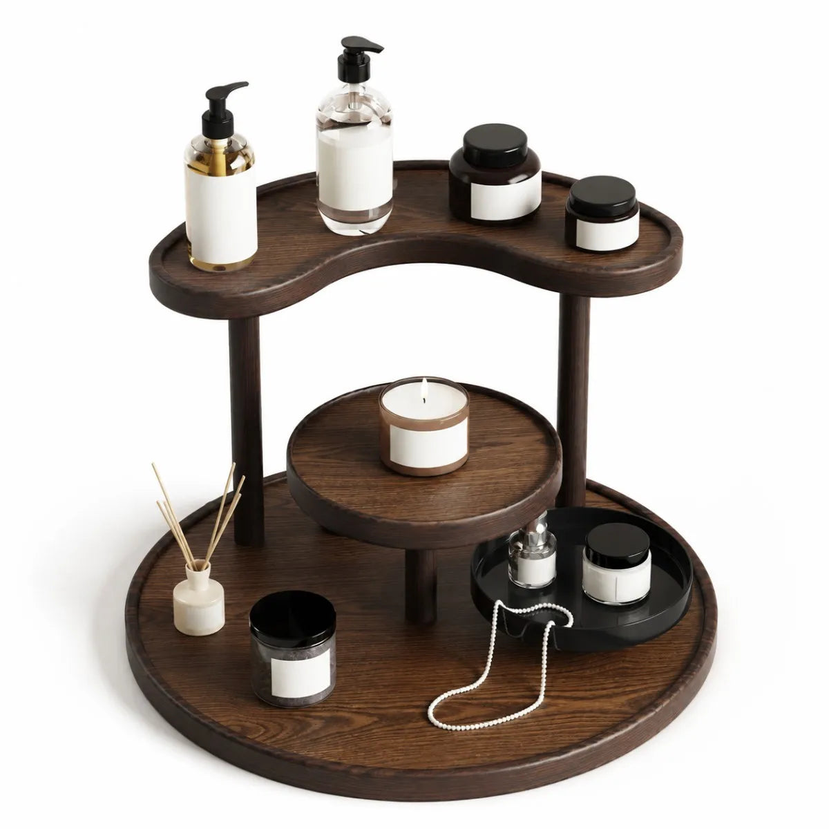 Selected Makeup Storage Box Essential Oil Skincare Bath Counter Organizer Computer Desk Organizer Box
