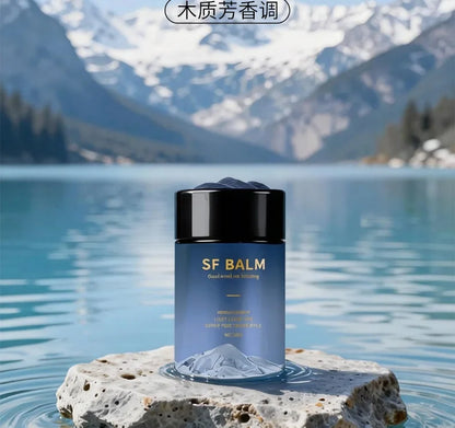 New high-end car aromatherapy with long-lasting fragrance and solid ointment for mountain viewing