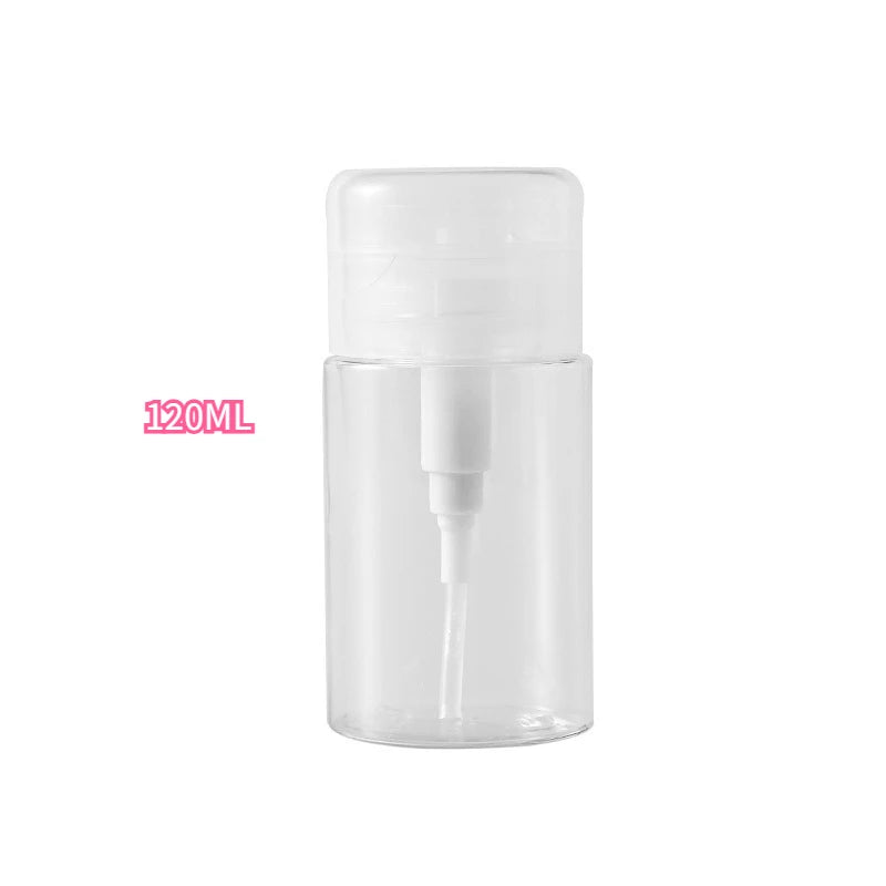 Ultimate Portable Skincare Kit Essential: Transparent Refillable Atomizer - Easy-Press Pump for Precise Dispensing of Serums