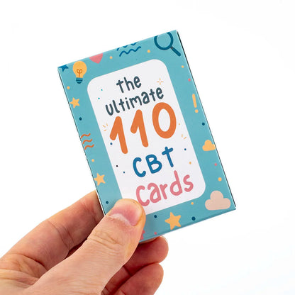 110pcs Adult Mindfulness Cards Emotional Management Supplies Stress Relief Tool Mental Wellness for Teens & Students Board Game