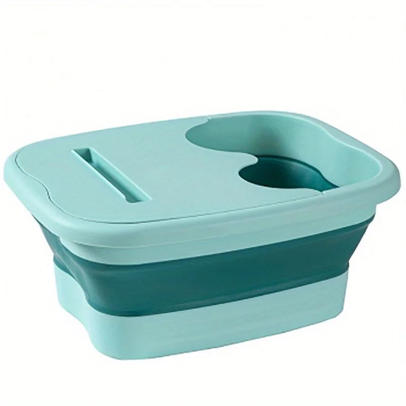 Footbath Massage Bucket Spa Foot Bath Bucket Household Soaking Bucket Folding Basin Sauna Bathtub Pedicure Foldable Bath Bathtub