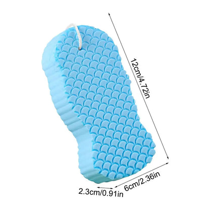 Bath Sponges for Shower Soft Back Scrubbing Tool Scrubbing Towel Children Pregnant Women Adults Body Cleansing Home Bathroom
