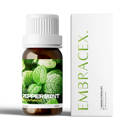 10ml Peppermint Essential Oil for Massage Bath Home Skin, Hair, and Nail Care