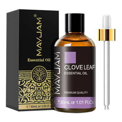 MAYJAM 1PCS 30ML Aromatherapy Essential Oil Lavender Vanilla Jasmine Eucalyptus Peppermint Aroma Oil for Diffuser Candle Soap