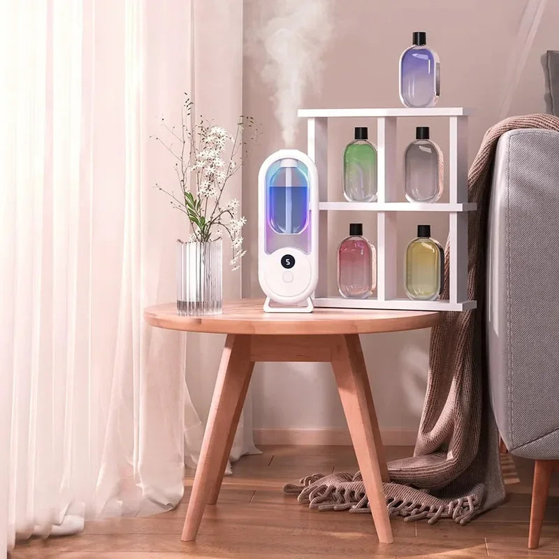 Aromatherapy Essential Oil Machine, Aroma Diffuser, Timed Rechargeable, 5-Mode, Living Room, Bathroom, Air Freshman