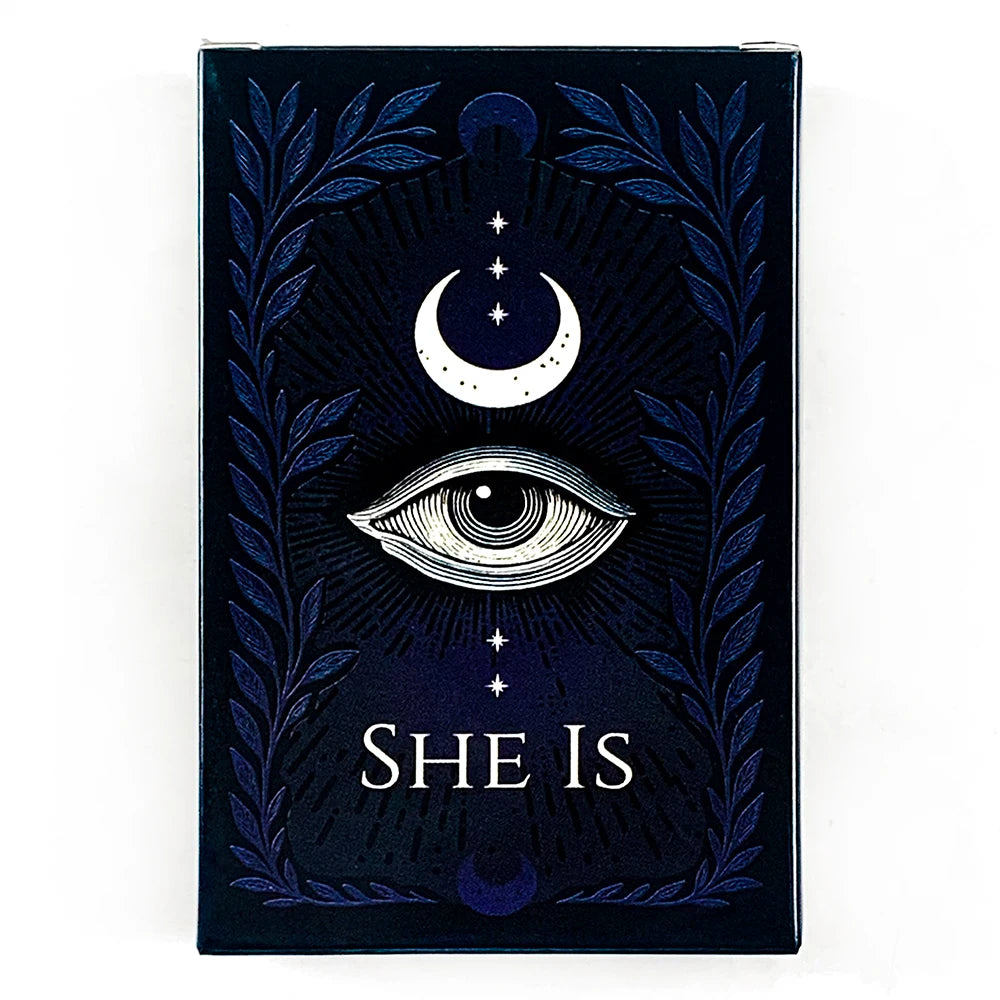 SHE IS Game Cards A Mindfulness Deck Inner Dialogue & Self-Reflection Cards Entle Self-Care Tool For Becoming & Belonging Game