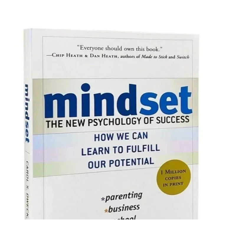 Mindset: the New Psychology of Success by Carol S. Dweck - English Book Foreign Literature Inspirational Reading Material