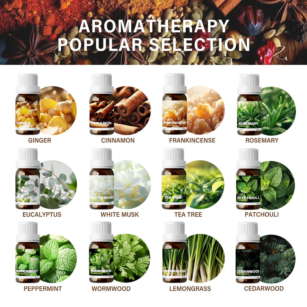 10ml Peppermint Essential Oil for Massage Bath Home Skin, Hair, and Nail Care