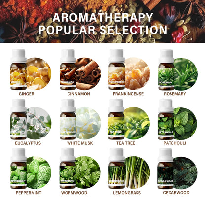10ml Peppermint Essential Oil for Massage Bath Home Skin, Hair, and Nail Care