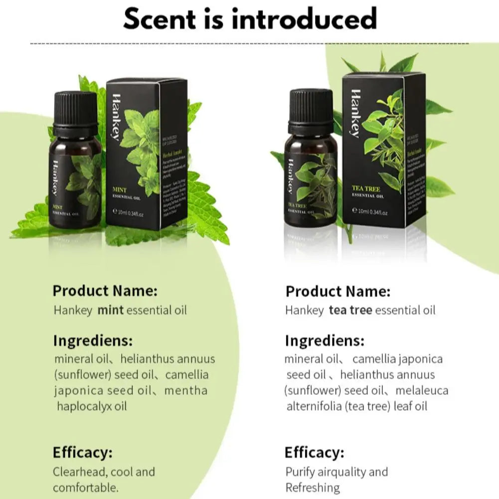 10Ml Natural Essential Oil Multi-Use Body Massage Oil For Skin Care Aromatherapy Relax Sleep Stress Relief Aroma Essential Oil