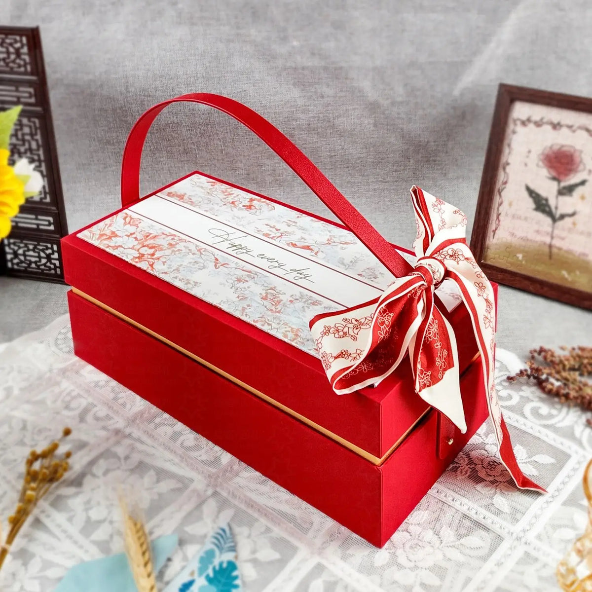 Wedding Companion Gift Male Best Man Gift Box Premium Light Luxury Bridesmaids Handheld Practical Wedding Candy Box