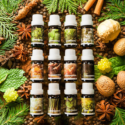 10ml Peppermint Essential Oil for Massage Bath Home Skin, Hair, and Nail Care