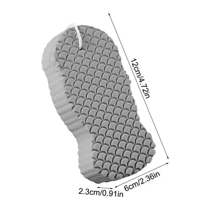 Bath Sponge Exfoliating Bath Scrubbing Sponges  Body Washcloth Skin Scrubber Relax Exfoliating Skincare Shower Scrubbing Tool