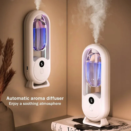 Aromatherapy Essential Oil Machine, Aroma Diffuser, Timed Rechargeable, 5-Mode, Living Room, Bathroom, Air Freshman