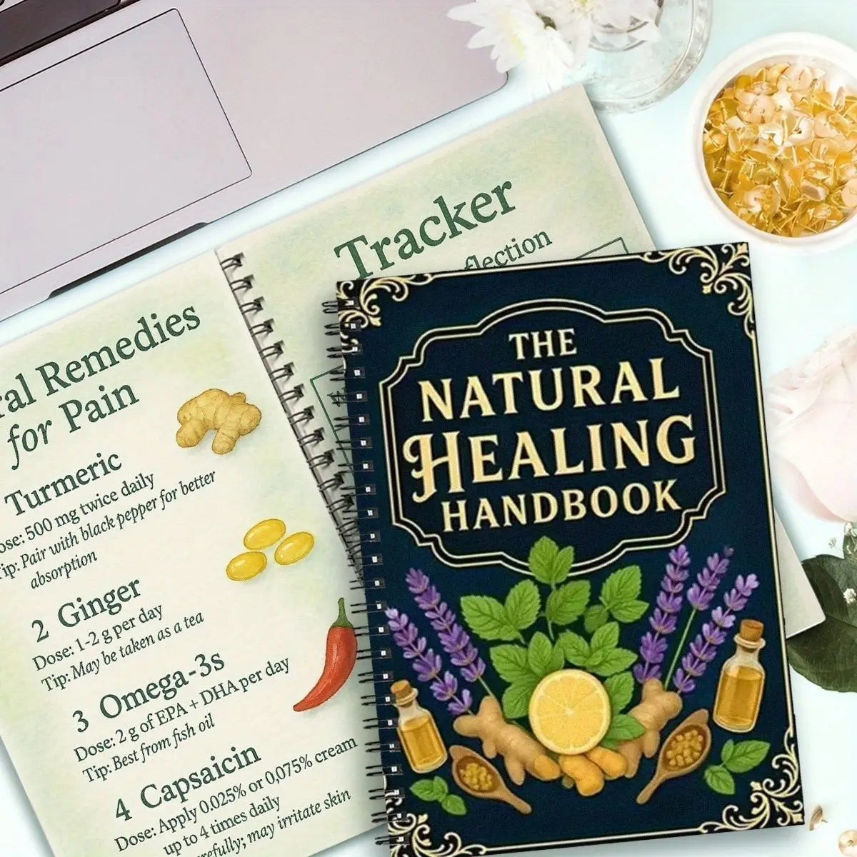 Manual of Natural Healing: Herbal Essential Oil Diet, Ancient Home Care, Self-healing, Simple Health Book