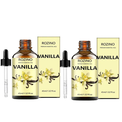 1Pcs/2Pcs/3Pcs of Vanilla Essential Oil, with Powerful Moisturizing Properties, Can Make Skin Smooth and Hair Soft, and Provide a Nourishing Effect, Suitable for Massage, Skin Care, Showering, Face, Body, Nails, Hair, and Eye