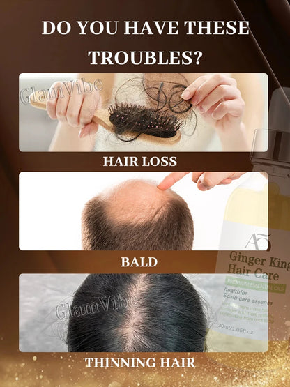 Hair Care Essential Oil: Maintains Hair Follicles in Optimal Condition and Strengthens Hair Strands.